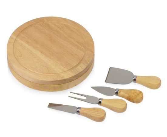 Подарочный набор для сыра в деревянной упаковке Reggiano, 822118, изображение 2