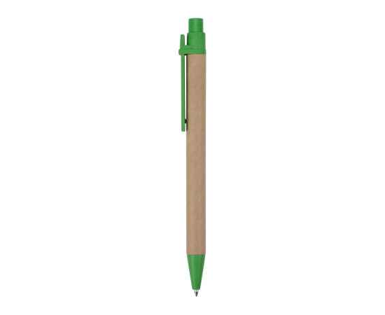 Ручка картонная шариковая Эко 3.0, 12380.03, Цвет: зеленый,светло-коричневый, изображение 3