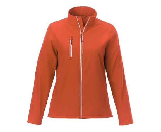 Куртка софтшелл Orion женская, XS, 3832433XS, Цвет: оранжевый, Размер: XS, изображение 2