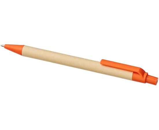 Ручка шариковая Berk, 10738403, Цвет: оранжевый,натуральный, изображение 3