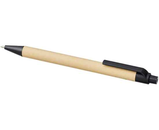 Ручка шариковая Berk, 10738400, Цвет: черный,натуральный, изображение 3