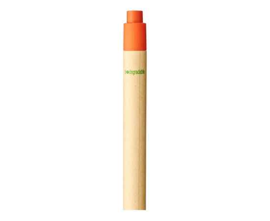 Ручка шариковая Berk, 10738403, Цвет: оранжевый,натуральный, изображение 4