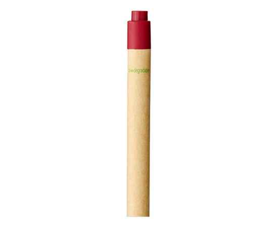 Ручка шариковая Berk, 10738402, Цвет: красный,натуральный, изображение 4