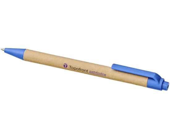 Ручка шариковая Berk, 10738401, Цвет: синий,натуральный, изображение 5