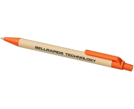 Ручка шариковая Berk, 10738403, Цвет: оранжевый,натуральный, изображение 5