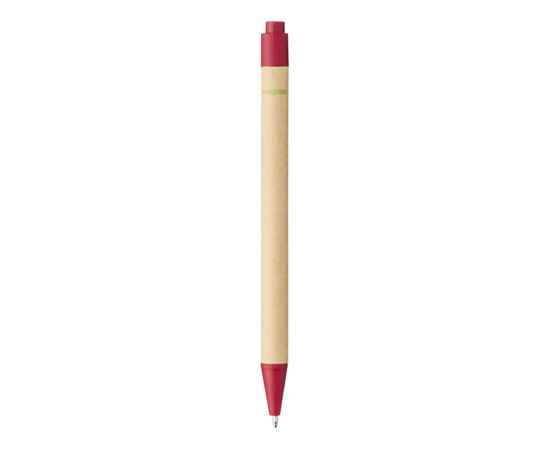 Ручка шариковая Berk, 10738402, Цвет: красный,натуральный, изображение 2