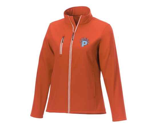 Куртка софтшелл Orion женская, XS, 3832433XS, Цвет: оранжевый, Размер: XS, изображение 4
