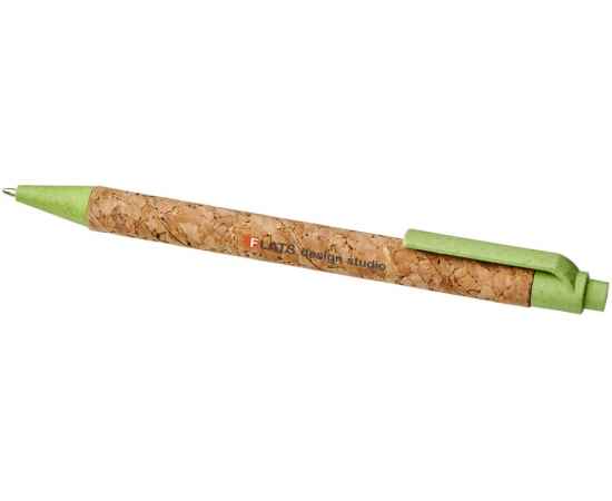 Ручка шариковая Midar, 10738502, Цвет: зеленое яблоко,бежевый, изображение 4