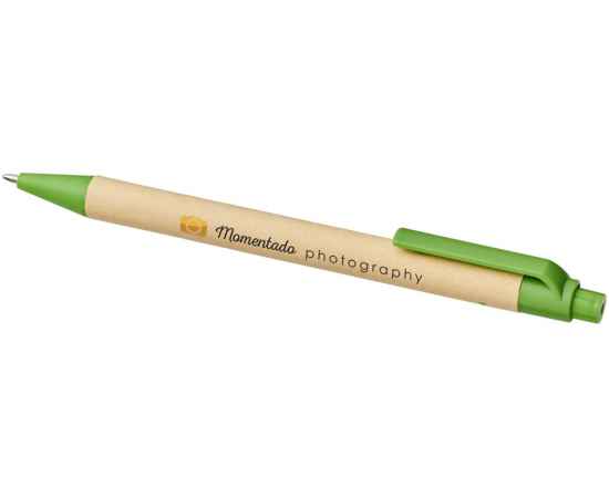 Ручка шариковая Berk, 10738404, Цвет: зеленый,натуральный, изображение 5