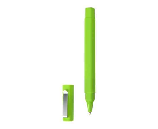 Ручка шариковая пластиковая Quadro Soft, 18100.19, Цвет: зеленое яблоко, изображение 2