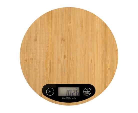 Бамбуковые кухонные весы Scale, 694208, изображение 2