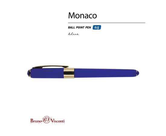 Ручка пластиковая шариковая Monaco, 20-0125.13, изображение 2