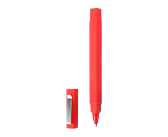 Ручка шариковая пластиковая Quadro Soft, 18100.01, Цвет: красный, изображение 2