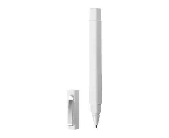 Ручка шариковая пластиковая Quadro Soft, 18100.06, Цвет: белый, изображение 2