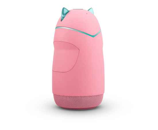595287 Портативная колонка TWS Mysound Kitty 3C, Цвет: розовый, Интерфейс: micro-USB, слот microSD, Bluetooth, изображение 2