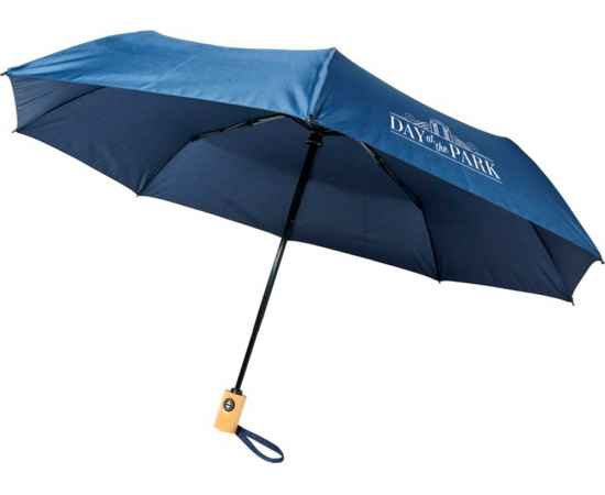 Складной зонт Bo, 10914303, Цвет: темно-синий, изображение 6