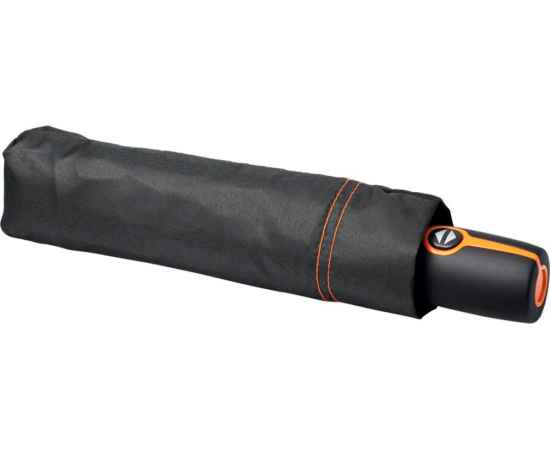 Зонт складной Stark- mini, 10914408, Цвет: черный,оранжевый, изображение 6