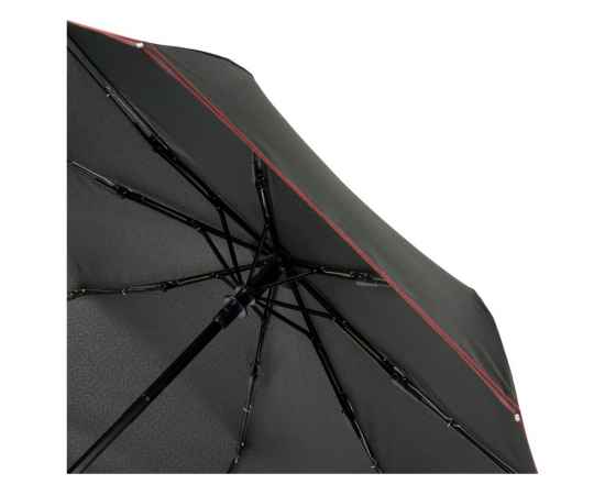 Зонт складной Stark- mini, 10914404, Цвет: черный,красный, изображение 4