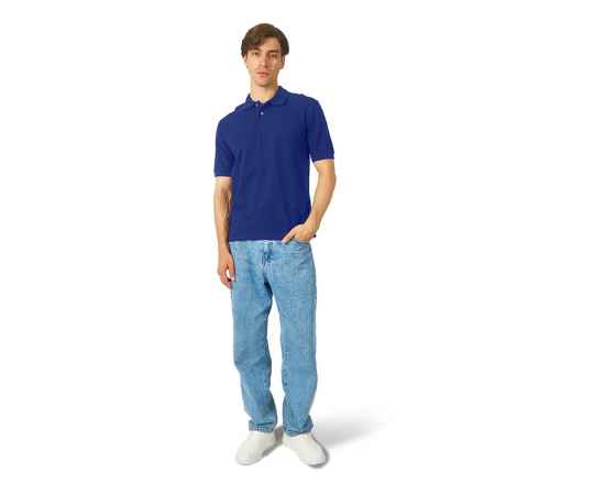 Рубашка поло Boston 2.0 мужская, L, 3177FN47DL, Цвет: синий классический, Размер: L, изображение 4