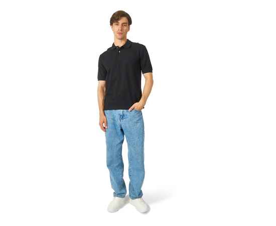 Рубашка поло Boston 2.0 мужская, 2XL, 3177FN992XL, Цвет: черный, Размер: 2XL, изображение 4