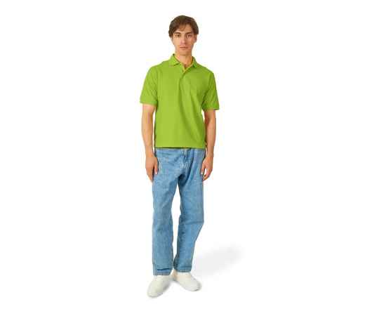 Рубашка поло Boston 2.0 мужская, 2XL, 3177FN682XL, Цвет: зеленое яблоко, Размер: 2XL, изображение 4
