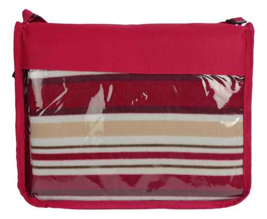 Плед для пикника Junket в сумке, 834721, Цвет: красный, изображение 4