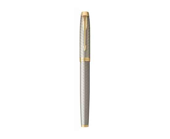 Ручка роллер Parker IM Premium, 1931686, Цвет: серый,золотистый,серебристый, изображение 3