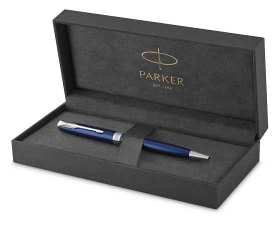 Ручка шариковая Parker Sonnet Core Subtle Blue CT, 1931536, Цвет: синий,серебристый, изображение 4