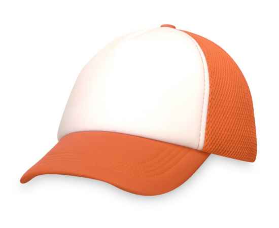 Бейсболка Newport, 1339018, Цвет: оранжевый,белый, изображение 4