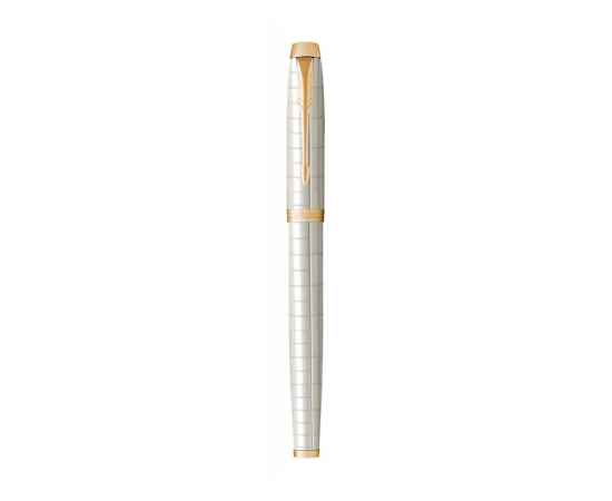 Ручка роллер Parker IM Premium, 2143646, Цвет: белый,золотистый, изображение 4