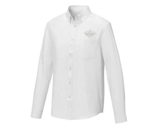 Рубашка Pollux мужская с длинным рукавом, S, 3817801S, Цвет: белый, Размер: S, изображение 6