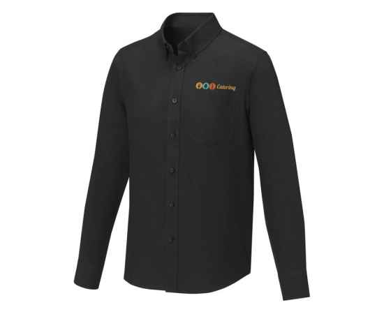 Рубашка Pollux мужская с длинным рукавом, XS, 3817890XS, Цвет: черный, Размер: XS, изображение 6