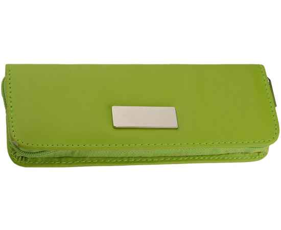 Подарочный набор ручек Рейн, 51401.19p, Цвет: серебристый,светло-зеленый, изображение 2