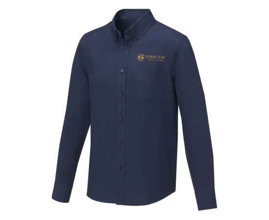 Рубашка Pollux мужская с длинным рукавом, XS, 3817855XS, Цвет: темно-синий, Размер: XS, изображение 6