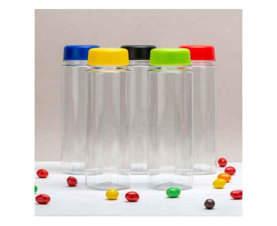 Бутылка для воды Candy, 828100.00, Цвет: серый,прозрачный, Объем: 550, изображение 11