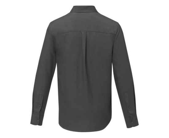 Рубашка Pollux мужская с длинным рукавом, XS, 3817882XS, Цвет: серый стальной, Размер: XS, изображение 3
