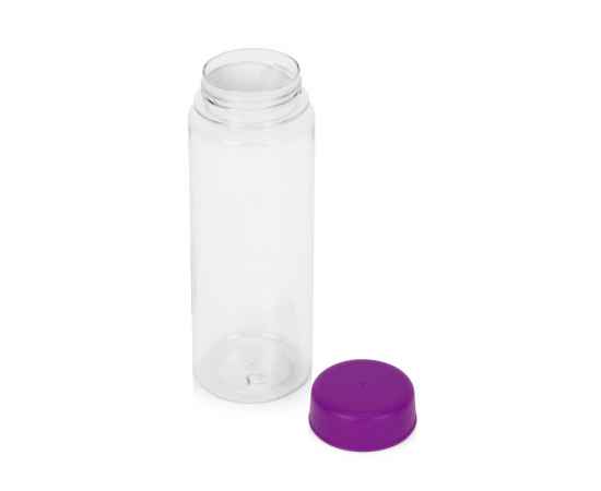 Бутылка для воды Candy, 828100.14, Цвет: фиолетовый,прозрачный, Объем: 550, изображение 2
