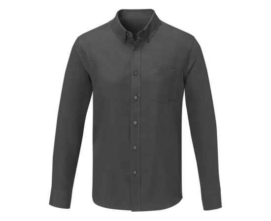 Рубашка Pollux мужская с длинным рукавом, XS, 3817882XS, Цвет: серый стальной, Размер: XS, изображение 2