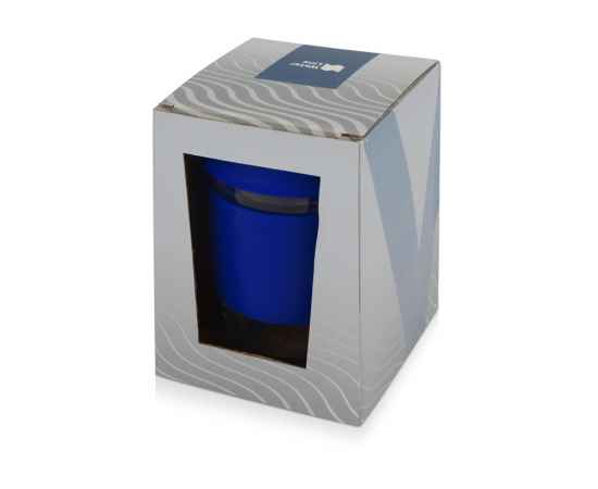 Стеклянный стакан с силиконовой крышкой и манжетой Monday, 885202, Цвет: синий,прозрачный, Объем: 350, изображение 6