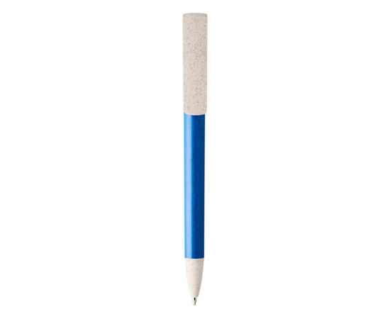Ручка-подставка шариковая Medan из пшеничной соломы, черные чернила, 10758601, Цвет: синий, Размер: черные чернила, изображение 2