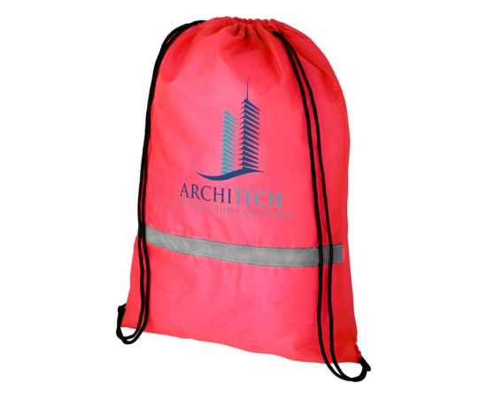 Рюкзак Oriole со светоотражающей полосой, 12048402, Цвет: красный, изображение 5