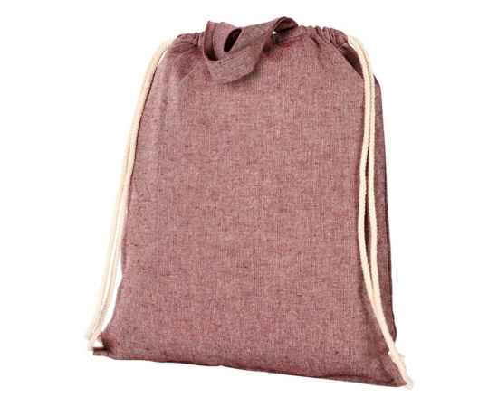 Сумка-рюкзак Pheebs из переработанного хлопка, 150 г/м², 12045904, Цвет: каштановый, изображение 4