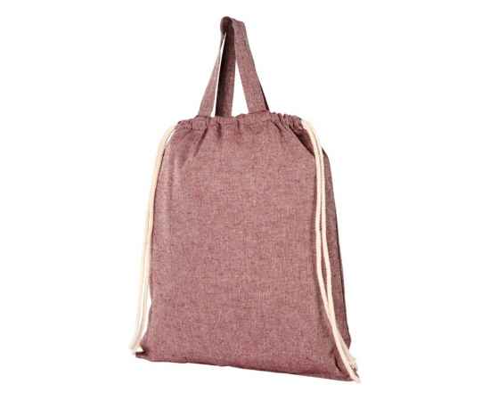 Сумка-рюкзак Pheebs из переработанного хлопка, 150 г/м², 12045904, Цвет: каштановый, изображение 3