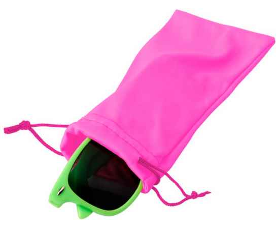 Чехол Clean для солнцезащитных очков, 10100596, Цвет: неоновый розовый, изображение 3