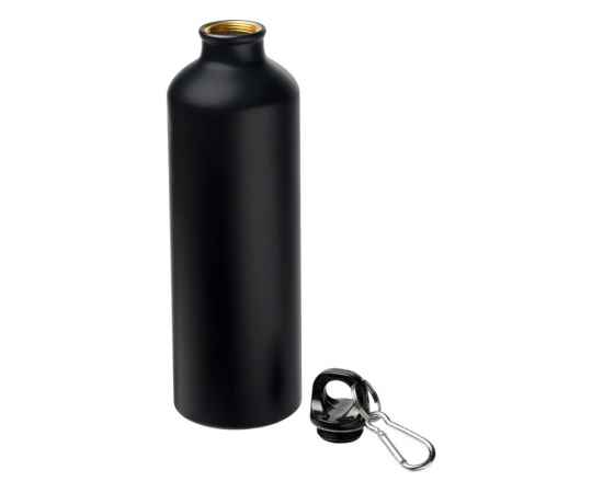 Бутылка Pacific с карабином, матовая, 10064000, Цвет: черный, Объем: 770, изображение 3