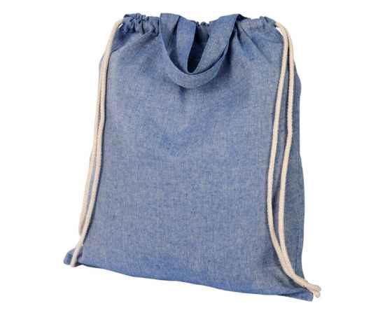 Сумка-рюкзак Pheebs из переработанного хлопка, 150 г/м², 12045902, Цвет: синий, изображение 4