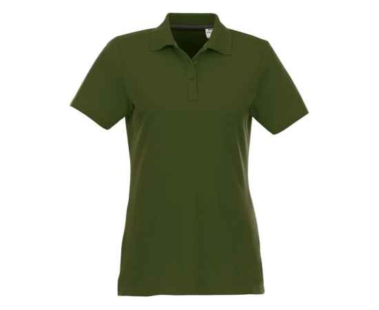 Рубашка поло Helios женская, XS, 3810770XS, Цвет: зеленый армейский, Размер: XS, изображение 2