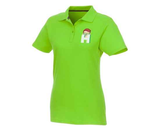 Рубашка поло Helios женская, XS, 3810768XS, Цвет: зеленое яблоко, Размер: XS, изображение 6