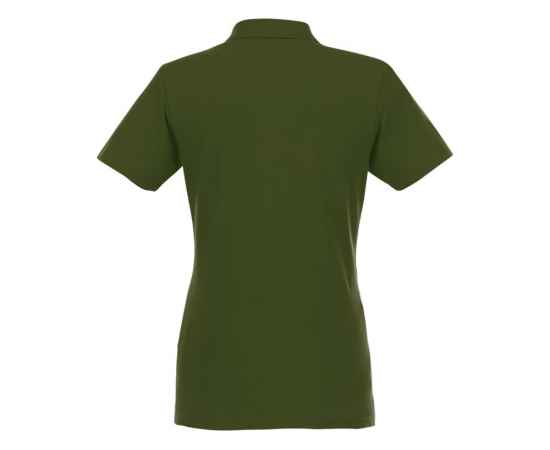 Рубашка поло Helios женская, XS, 3810770XS, Цвет: зеленый армейский, Размер: XS, изображение 3