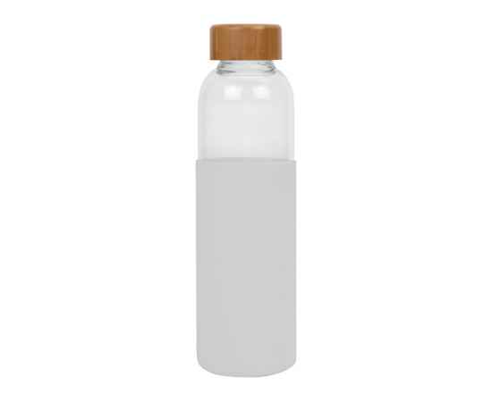 Стеклянная бутылка для воды в силиконовом чехле Refine, 887316, Цвет: белый,прозрачный, Объем: 550, изображение 3